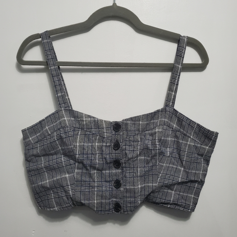 Good Luck Gem crop top